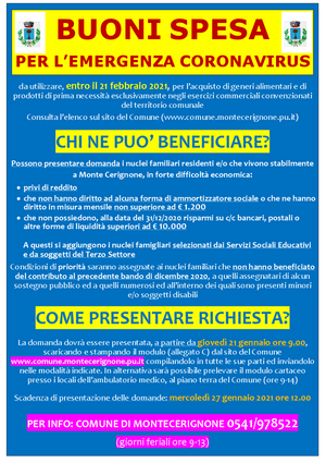 Comunicaz 5 buoni spesa