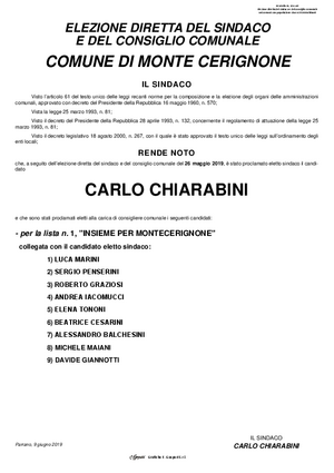 MONTE CERIGNONE 2019